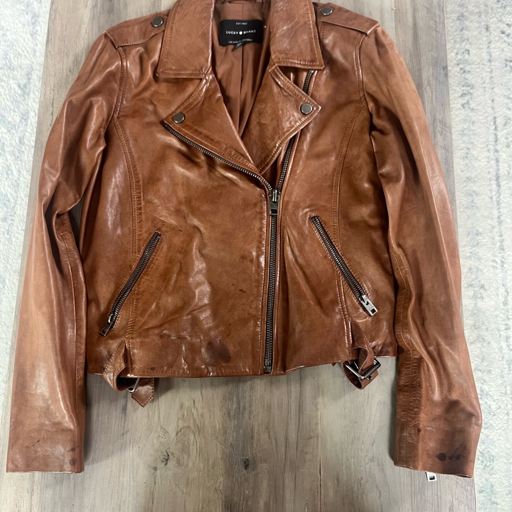 Brown Leather Jacket